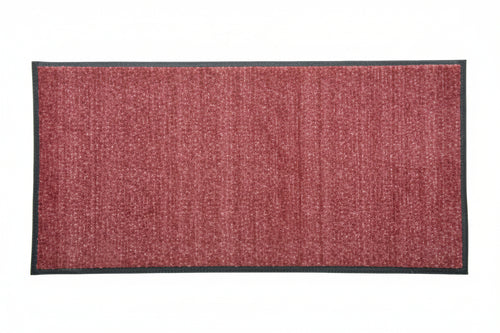 Zerbino Asciugapasso Rettangolare In Poliestere Rosso Scuro Cm.60X90 Xtra