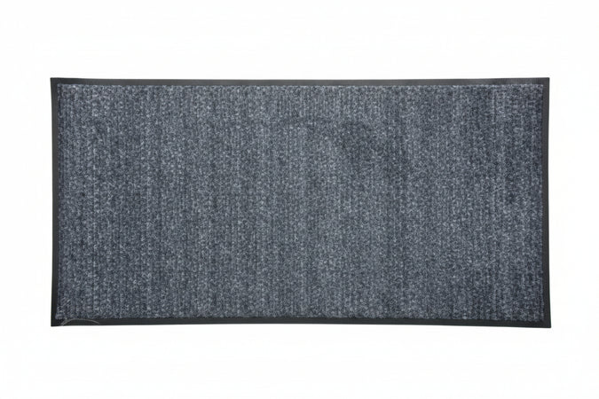 Zerbino Asciugapasso Rettangolare In Poliestere Grigio Cm.40X60 Xtra