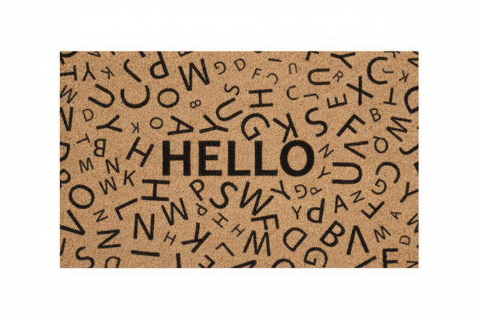 Zerbino Cocco Hello Spessore Mm.15 Cm.40X70 Xtra