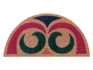 Zerbino Mistercocco Mezzaluna Cm.40X75- - Cm.40X75, Spessore Mm.15 - 2 Pezzi