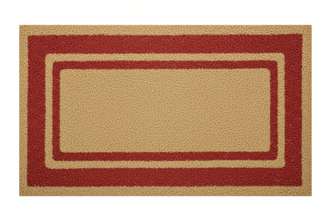 Zerbino Super Rosso Spessore Mm.17 Cm.33X70, Spessore Mm.17