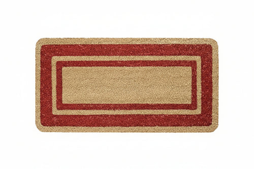 Zerbino Super Rosso Spessore Mm.17 Cm.40X80, Spessore Mm.17