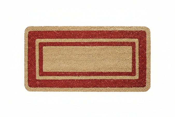 Zerbino Super Rosso Spessore Mm.17 Cm.40X80, Spessore Mm.17