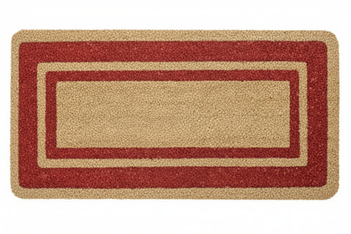 Zerbino Super Rosso Spessore Mm.17 Cm.60X120, Spessore Mm.17