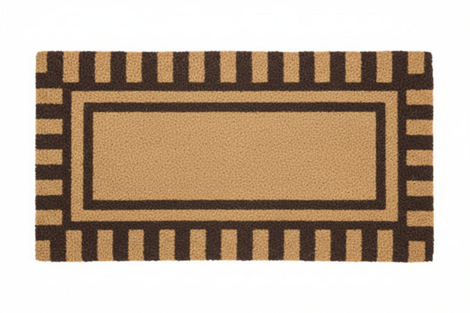 Zerbino Super Marrone Spessore Mm.17 Cm.40X80, Spessore Mm.17