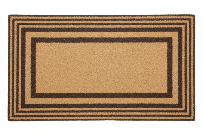 Zerbino Super Marrone Spessore Mm.17 Cm.70X140, Spessore Mm.17