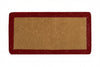 Zerbino Imperiale A Fascia Rosso Spessore Mm.38 Cm.35X70, Spessore Mm.38