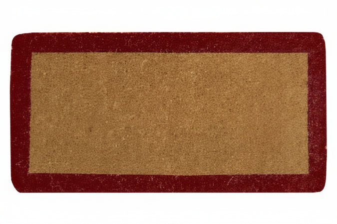 Zerbino Imperiale A Fascia Rosso Spessore Mm.38 Cm.60X120, Spessore Mm.38