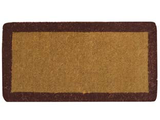 Zerbino Imperiale A Fascia Marrone Spessore Mm.38 Cm.45X90, Spessore Mm.38