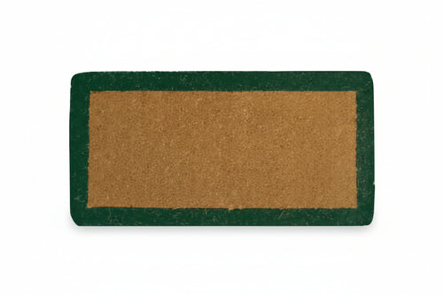 Zerbino Imperiale A Fascia Verde Spessore Mm.38- - Cm.45X90, Spessore Mm.38 - 1 Pezzi