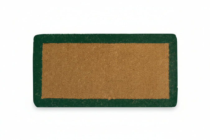 Zerbino Imperiale A Fascia Verde Spessore Mm.38- - Cm.45X90, Spessore Mm.38 - 1 Pezzi