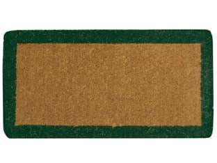 Zerbino Imperiale A Fascia Verde Spessore Mm.38- - Cm.50X100, Spessore Mm.38 - 1 Pezzi