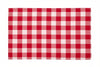 Tovagliato Sunny Felpato Quadrettato Rosso- - Cm.140H, Rotolo Da Mt.20 - 20 Mt
