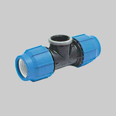 Tee A 90 ° Con Derivazione Femmina Ee ? 50X11/2X50 - Unidelta