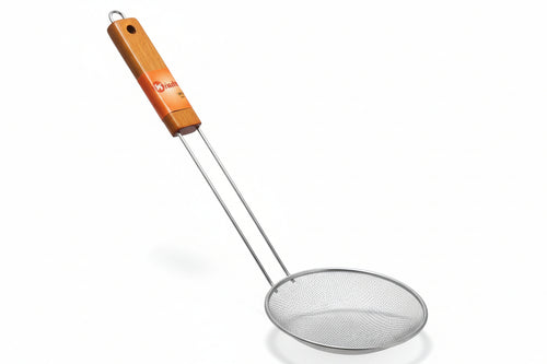 Schiumarola In Filo Di Ferro Cromato Cm.15 Ø Cm.15