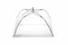 Moscaiola A Ombrello Copri Piatto Cm.35X35- - Cm.35X35 - 6 Pezzi Metaltex