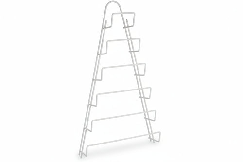 Porta Coperchi A 6 Posti Kiwi- - Cm.23X7X42 - 10 Pezzi Metaltex