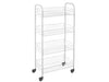 Carrello Pisa 4 Piani Cm.41X23X84 Metaltex