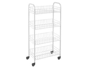 Carrello Pisa 4 Piani Cm.41X23X84 Metaltex