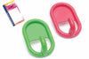 Ganci Adesivi Ovali In Plastica In Blister- - Mm.45, In Bl. 2 Pz. - 12 Blister