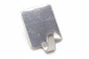 Ganci Adesivi Inox- - Mm.25X33H. - 100 Pezzi