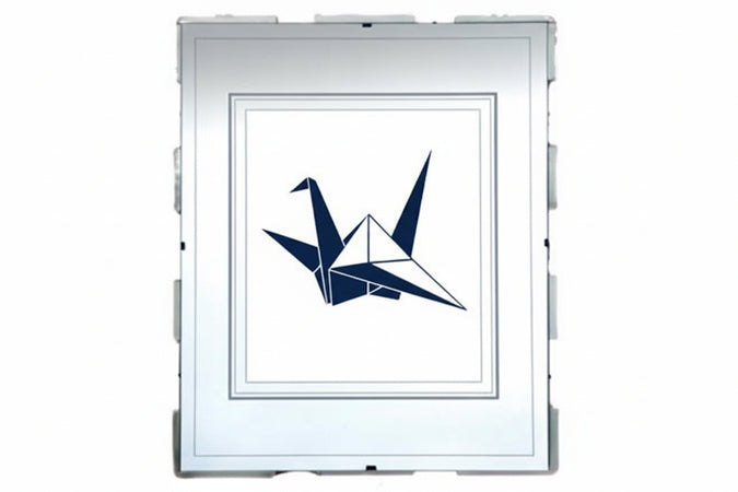 Cornice A Giorno- - Cm.20X25 C/Vetro Crilex Mm.2 - 12 Pezzi