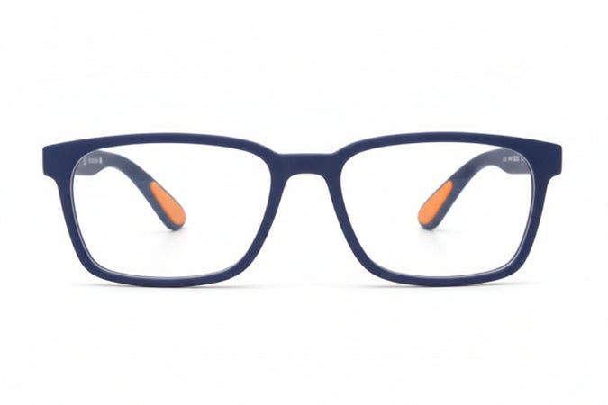 Occhiale Lettura Montatura Policarbonato Soft Touch Blu/Arancione Pr80 Diottrie +1,0 31Zpr80100 Zippo