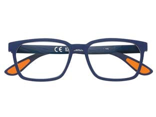 Occhiale Lettura Montatura Policarbonato Soft Touch Blu/Arancione Pr80 Diottrie +2,0 31Zpr80200 Zippo