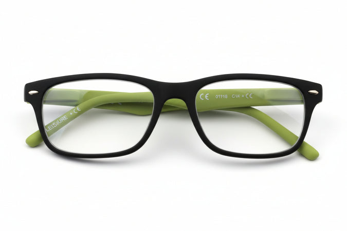 Occhiale Lettura Montatura Policarbonato Nero/Verde B3 Diottrie +2,0 31Zb3Gre200 Zippo