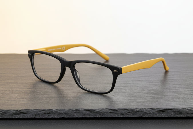 Occhiale Lettura Montatura Policarbonato Nero/Giallo B3 Diottrie +2,0 31Zb3Yel200 Zippo