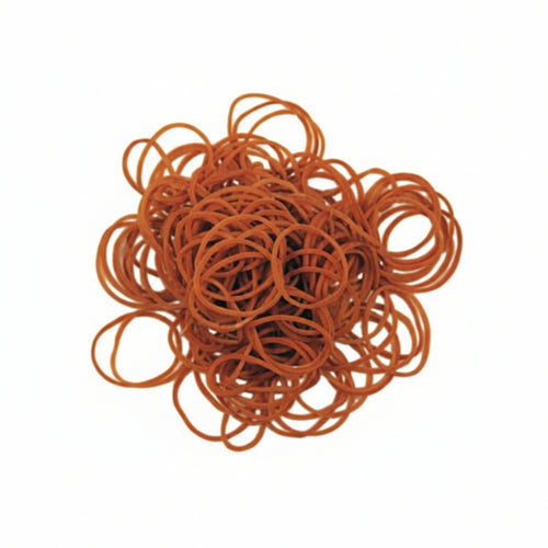 Elastici In Gomma Colore Marrone- - Ø Mm.32/38/50/60 Spessore Mm.1,7X1,5 - 5 Blister Xtra