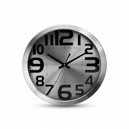 Orologio Muro In Alluminio 35 Cm. Xtra