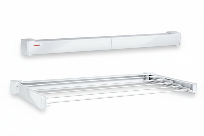 Stendibiancheria A Parete Estensibile Telegant 30 Cm.71X5X5,5H. Leifheit