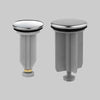 Tappo Salterello Pvc Per Lavabo E Bidet 1''