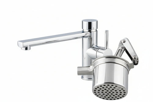 Schiacciapatate In Acciaio Inox Fori Ø 2,5Mm Omac