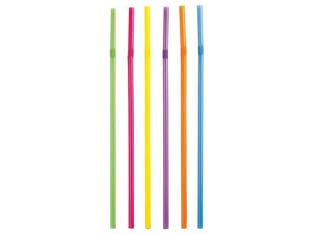 Cannuccia In Plastica Con Snodo Flessibile Per Bevanda Pz.40 Mydrink- - Cm.24 - 8 Pezzi Tescoma