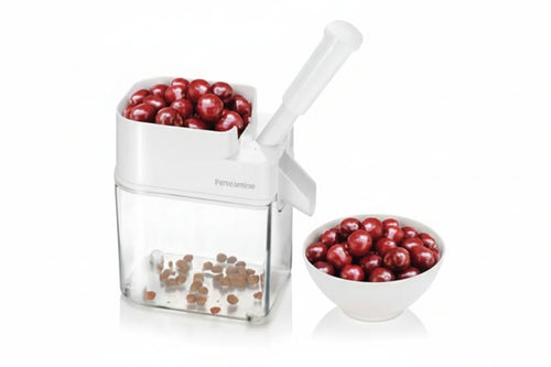 Snocciola Ciliegie In Plastica A Pressione Cm.15X27H. Tescoma