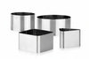 Impiattatore In Acciaio Inox Pz.4 Grandchef- - Cm.7,5/10,5 Pz.4 - 2 Pezzi Tescoma
