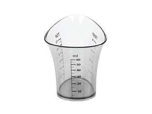 Misurino Graduato Presto- - Ml.60 Cm.7 - 4 Pezzi Tescoma