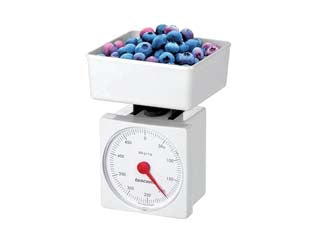 Bilancia Da Cucina Kg.0,5 In Plastica Cm.11X11X15H. Tescoma