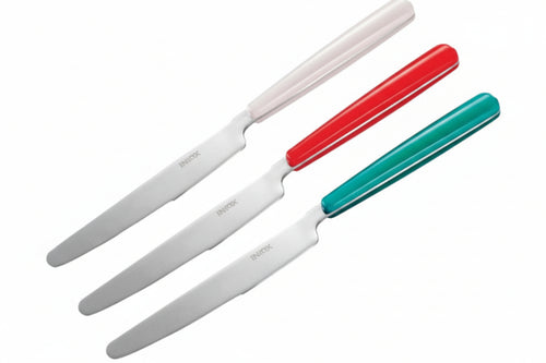 Coltello Fancy Home- - Rosso - 12 Pezzi Tescoma