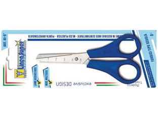 Forbice Scuola Linea Super 61- - Cm.13 5; Art.61-5 - 6 Blister De Luca