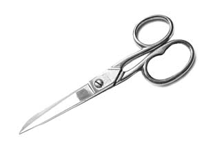 Forbice Sartina Linea Super 68- - Cm.18 7; Art. 68-7 - 2 Blister De Luca