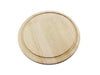 Tagliere Rotondo In Faggio Con Scanalatura Cm.24 Cm.24 Calder