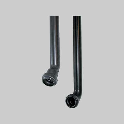 Tubo Di Cacciata Ad Incasso Per Cassette Alte 180 Cm - Con O-Ring - Ø 30-32 Mm