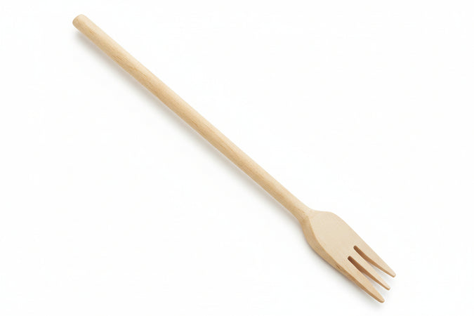 Forchettone In Legno Cm.30- - Cm.30 - 10 Pezzi Calder