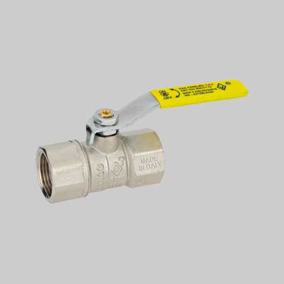 Valvola A Sfera Per Gas F.F. A Leva 1 - Tiemme