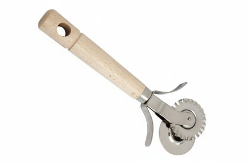 Rotella Taglia Pasta Doppio In Acciaio Inox Calder
