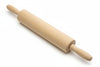 Mattarello In Legno Con Manico Girevole Cm.40 Diametro Cm.5 Corpo Cm.23 Calder
