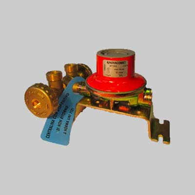 Minicentralina Due Attacchi Con Regolatore 4 Kg/H Con Regolatore Bp 1803 - Nova Comet